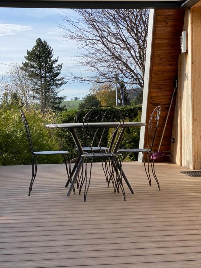 Nouveau chalet romantique à la montagne Métabief Exterior foto
